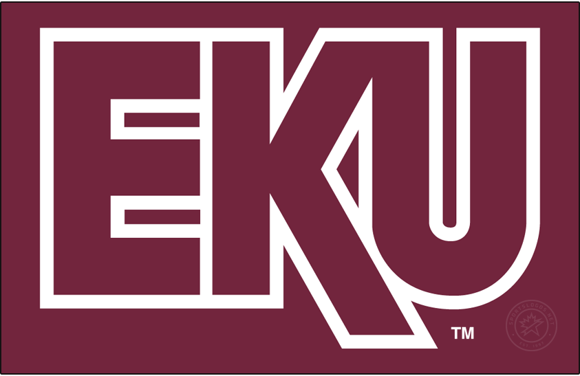 Eastern Kentucky Colonels 2004-2006 Primary Dark Logo diy DTF decal sticker